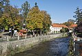 Bystrzyca Dusznicka River in the town centre
