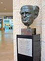 Sculpture of David Ben-Gurion at Ben Gurion Airport, named in his honour