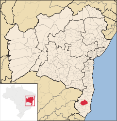 Itamaraju – Mappa