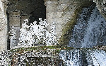 Bosquet des bains-d'Apollon, jardin de Versailles.