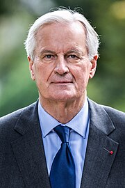 Michel Barnier (2024) (1951-01-09) 9 January 1951 (age 74)   LR