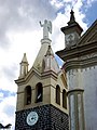 Detail of the bell tower.