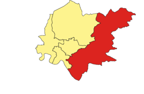 Location of the ward