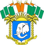 Escudo de armas de Costa de Marfil (1960 - 1964)