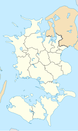 Lindholm is located in Denmark Region Zealand