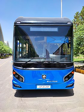 ای آتروس: اولین اتوبوس برقی گروه صنعتی ایران خودرو دیزل