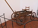 Funerary wagon, reconstruction, Strasbourg Museum, France