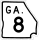 State Route 8 Alternate marker