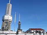 Fernsehturm und Aussichtsturm auf dem Großen Feldberg