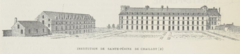 L'institution Sainte-Périne vers 1850.