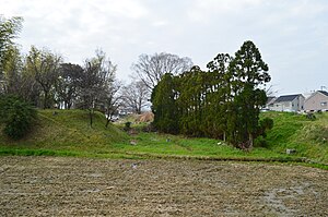 本郭・二郭間の堀