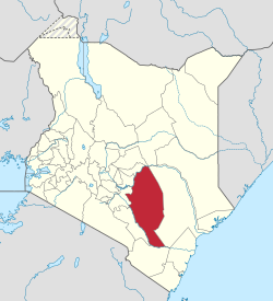 Location in Kenya