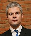 Laurent Wauquiez, tête de liste « Wauquiez 2015, un nouveau souffle pour notre région - Le grand rassemblement de la droite et du centre ».