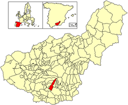 Lanjarón – Mappa