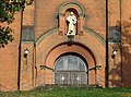 Lutherstatue am Turm