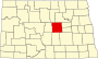 Wells County map