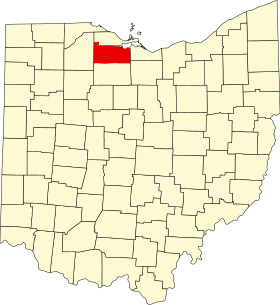 Localisation de Comté de Sandusky(Sandusky County)