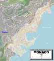Image 34Enlargeable, detailed map of Monaco (from Monaco)