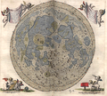 Cartographie de la Lune - 1645