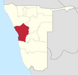 Erongo – Localizzazione