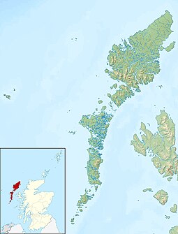 Soay is located in Outer Hebrides