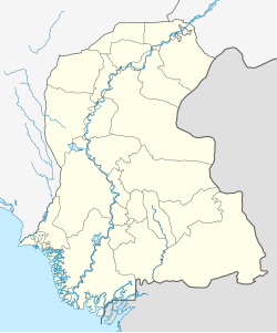 Daharki is located in Sindh