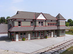 Former Palmerston train station, now museum