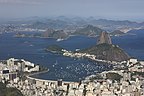 Botafogo bay seen from Corcovado