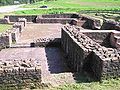 Foundation of a Roman bath house