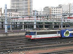 BB 8500 à Paris-Montparnasse.