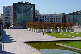 La grande serre tropicale.