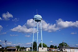 Water tower in Smithville (2018)