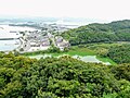 View from Tomioka Castle