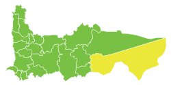 Location in Hama Governorate