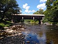 Van Tran Flat Bridge in Rockland, New York, USA. (2022)