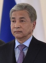 Kazakh ambassador to Russia Imangali Tasmagambetov