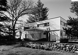 Casa de Gropius, Lincoln, MA., EE. UU. (1938)
