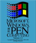 Logo of Microsoft Windows for Pen Computing version 1.0
