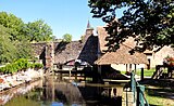 Canal de la Lauter. Enceinte de l'Abbaye ( XIIIe et XVe siècles)