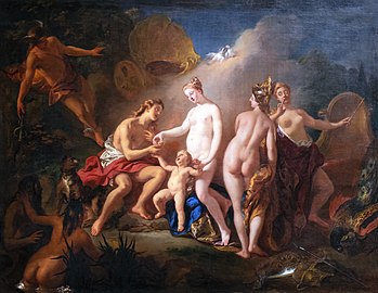 Le jugement de Pâris - Jean-François de Troy