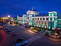 Omsk railway station in 2020