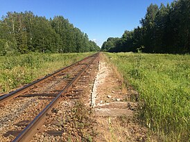 Вид в сторону ст. Олонец