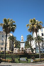 Fontaine des quatre lions, Ajaccoi