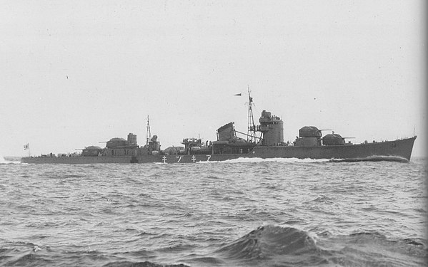 Die Akizuki im Mai 1942.