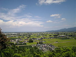 Kurobe city skyline