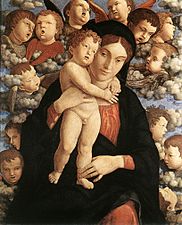 Madonna of the Cherubim by Andrea Mantegna, c. 1485