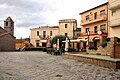 Piazza Risorgimento ad Arzachena