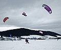 Snowkiting in Autrans 2019