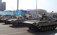 Blindados BMP-2 ucranianos