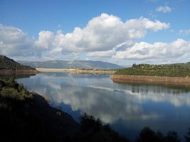 Barrage Les Ouacifs en Kabylie, (Algérie)